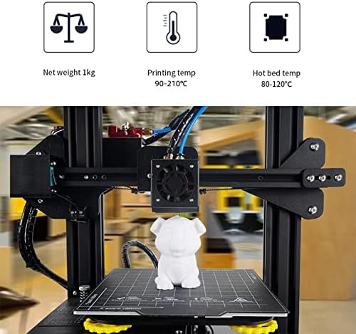 Docooler Многоцветен 3D Принтер PLA Нажежаема Жичка 1 кг 1,75 мм Високо екологично ＆ Качество на 3D Материал За