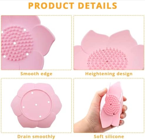 Очарователна розова препарат за съдове Peri - 2 опаковки за любителите на сапуни | Притежателя самоотводящимся дупка |