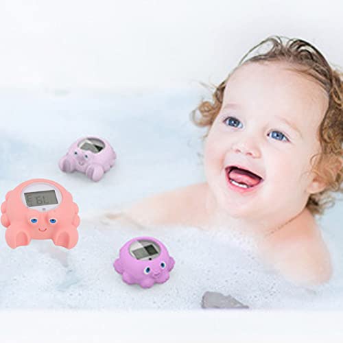 Термометър за Детска баня, Електронен Термометър за вода За мама с Играчка-раци или, Подходящ за Термометър за Новородени