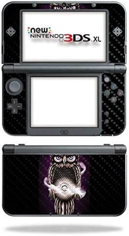 Калъф MightySkins от въглеродни влакна за Nintendo New 3DS XL (2015) - Abstract Хоризонт | Защитно, трайно текстурированное покритие