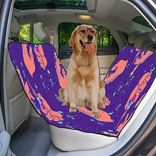 ENEVOTX Калъф за седалка кучета По Поръчка Запалка Креативен Дизайн на Малки Предмети Печат Покривала за автомобилни