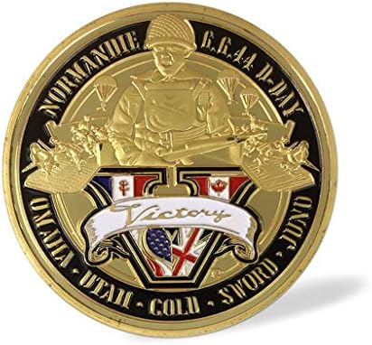 Монета-предизвикателство армията на САЩ след Втората световна война, като подарък опитни Втората световна война в Европа.