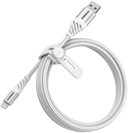 Кабел OtterBox Premium USB-A към Lightning, 2 м - Облачно бяло