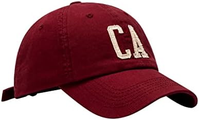 Оригиналната Калифорнийска бейзболна шапка за Жени И Мъже, Промытая Регулируема Командване бейзболна шапка,