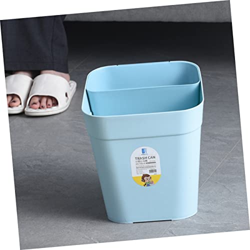 Кабилок 2 елемента Отделение За Боклук Пластмасова кофа за Боклук Двухствольное Кофа За Съхранение