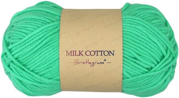 Памучни прежди Bristlegrass Тропик за плетене на една кука Оригиналната Прежда от млечни памук Ръчно плетени