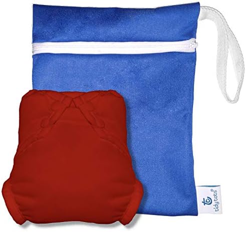 Комплект памперси за плуване Tidy Tots, Многократно Текстилен калъф, който предпазва от елементарно, Един размер