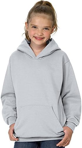 Hoody-пуловер Hanes boys Youth ComfortBlend EcoSmart с качулка (P473)-Ash-M