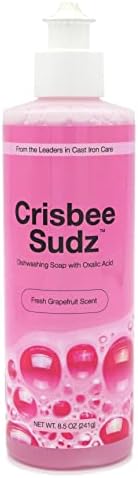 Crisbee Sudz - Сапун за чугун и въглеродна стомана с оксалова киселина, за да се справят с ръжда-Неутрализира миризми