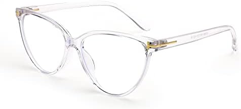 Ефектни Рамки за Очила Котешко Око, Блокер Синя Светлина Очила за Жени и Мъже B4088
