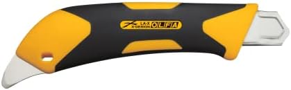 Универсален нож OLFA 18 мм за тежки условия на работа (LA-X) - Универсален нож с противоплъзгаща ръкохватка с