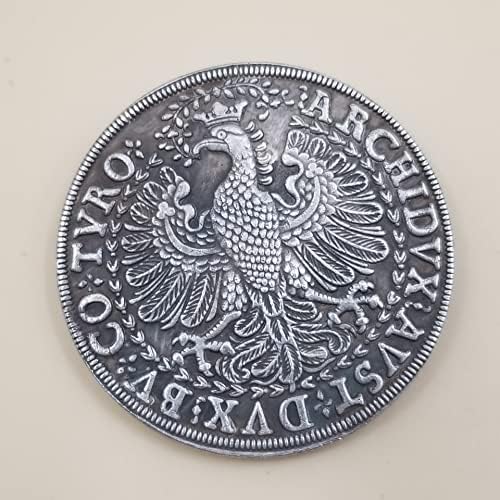 QINGFENG Старинни Занаяти Месинг със сребърно покритие Стари Сребърни Долара Сребърни Кръгли Чуждестранни Монети