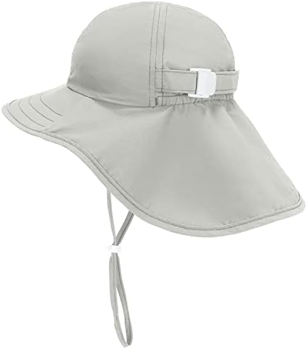 Солнцезащитная шапка за Бебета, малки Деца и деца, Лятна Водоотблъскваща шапка за плуване UPF 50 Момчета и Момичета,