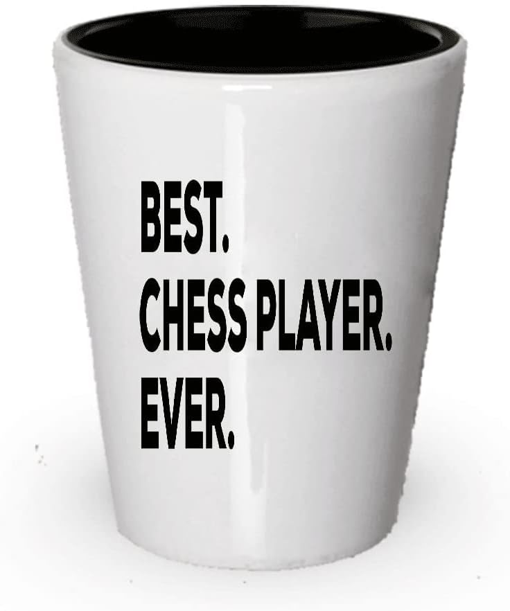 Шахматната чаша - Шах - Подаръци за шах - За мъже и жени - Идеи за тематични подаръци - Свързани с шах - Любители на играчите