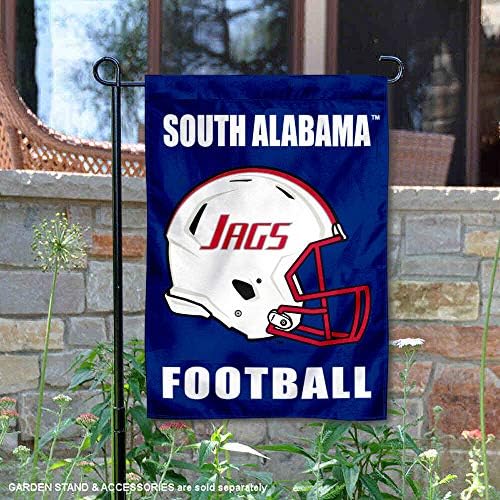 Знаме На Футболен Шлем На Южна Алабама Ягуар Градински Perfekt-Флаг