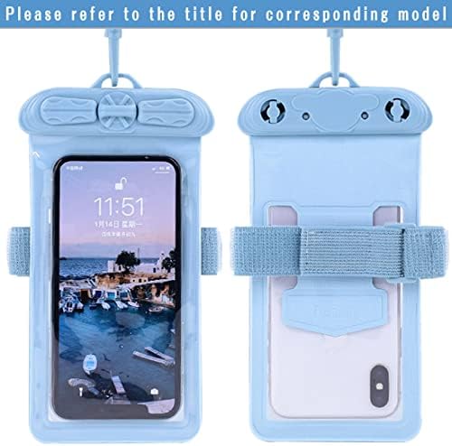 Калъф за телефон Vaxson, Съвместим с водоустойчив калъф Huawei Honor 20 Lite Dry Bag [Без защитно фолио за екрана] Син