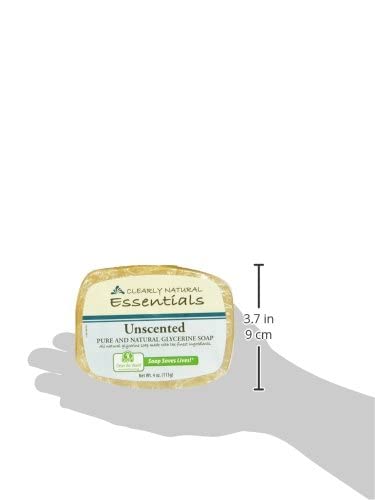 Сапун с глицерин - Без мирис, 4 унция (опаковка от 2 броя)