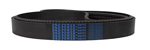 D&D PowerDrive 5VX1000/06 Лента каишка, 5/8 x 100 OC, 6 Ленти, Гума