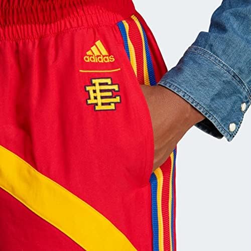 мъжки баскетболни шорти adidas Eric Emanuel Mcdonald ' s, Червени