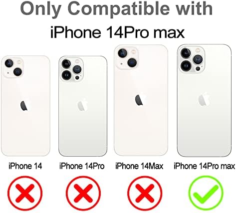 ООК, Съвместим с калъф iPhone 14 Pro Max 6,7 см, Прозрачен Сладък Принт с изображение, Ананас за момичета-жени, устойчив на