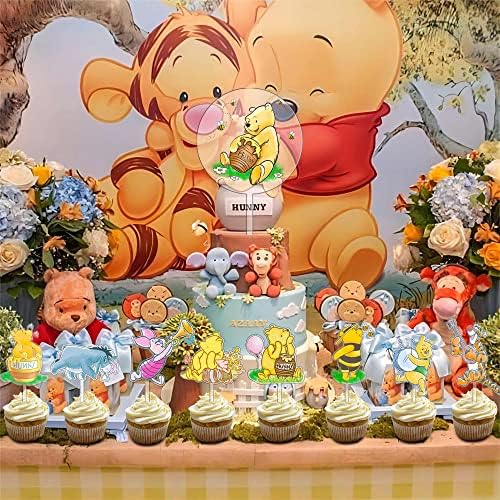 9 бр. Акрилен Cartoony Topper за Тортата за Партито в чест на рождения Ден, Аксесоари за парти в чест на Детската