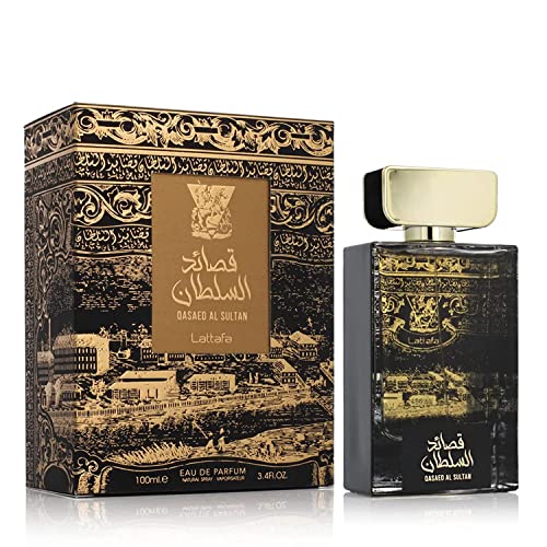 Парфюми Lattafa Qasaed Al Sultan за Спрей парфюмерийната вода Унисекс, 3,4 Грама