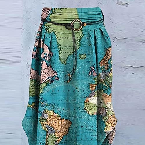 ZL GEQINAI Midi-skirt Дамски Струящаяся Пола Миди С Подолом под формата на Носового Шал Всекидневни Поли От памук