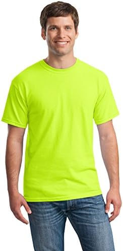 Тениска от плътен памук, памук (G500), Защитен зелен, 2XL (опаковка от 12 броя)