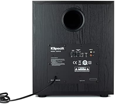 Субуфер Klipsch Synergy Black Label Sub-120 12 челен действия с 200 Вата непрекъсната и 400 Вата динамична мощност и цифрово