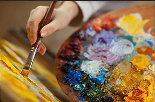 ZZCPT Ръчно рисувани живопис с маслени бои - Модерни минималистичные абстрактни художествени картини в скандинавски стил, сини фрески, Картини без рамки, Голям Разме?