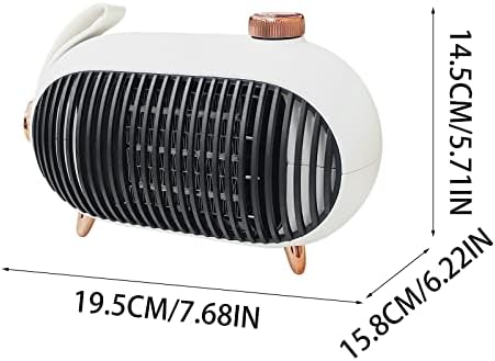 34K222 Мини-Нагревател Офис Настолен Тъпо Вентилатор за Горещ Въздух Малки Домакински Електрически Нагревател Нагревател